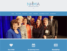 Tablet Screenshot of nhmamd.org